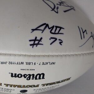 NFL Wilson Signed Football